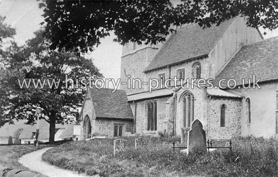 St. Mary The Virgin Church, Wendens Ambo, Essex. 1910